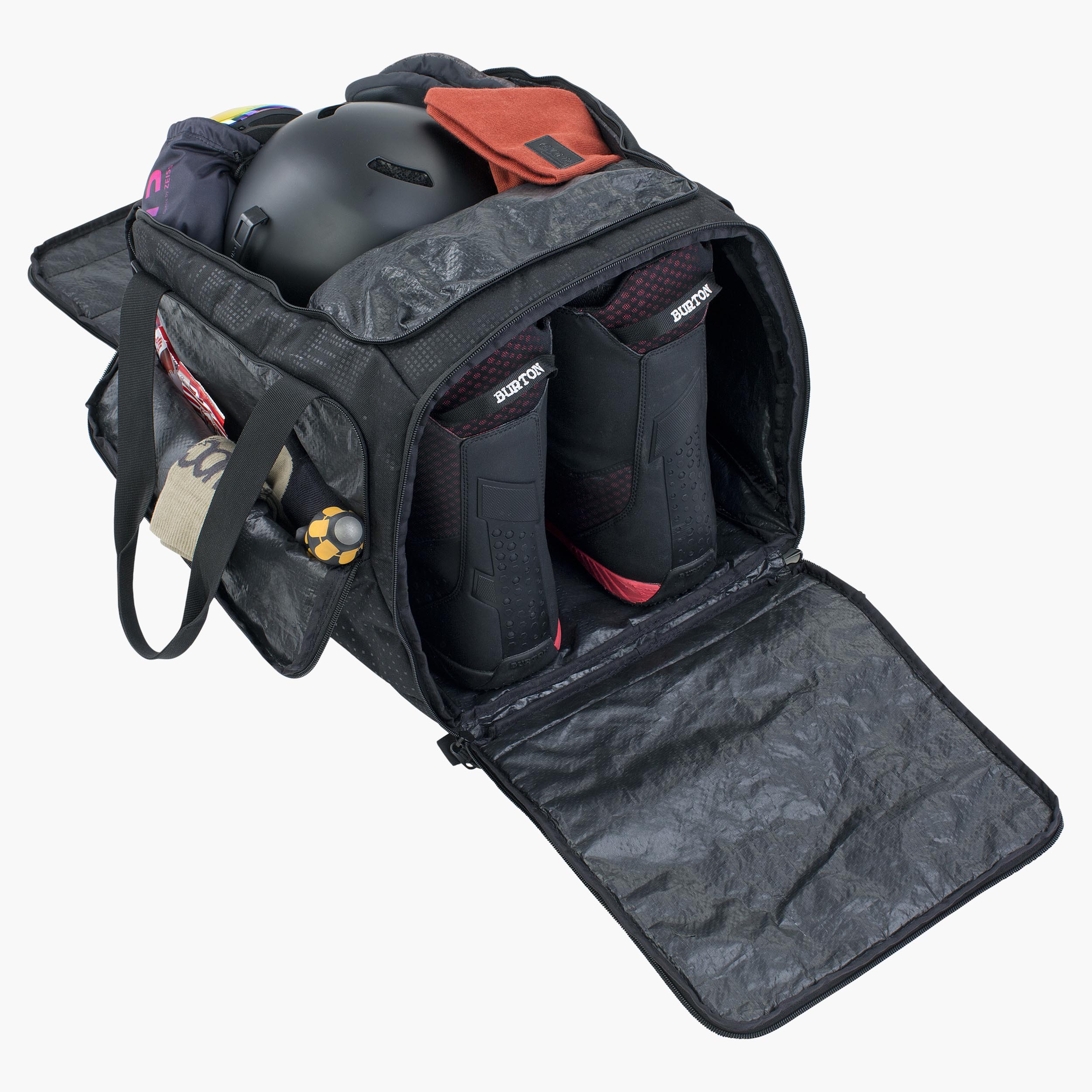 GEAR BAG 35 - Durable equipment bag with individual layout options for snow or bike adventures