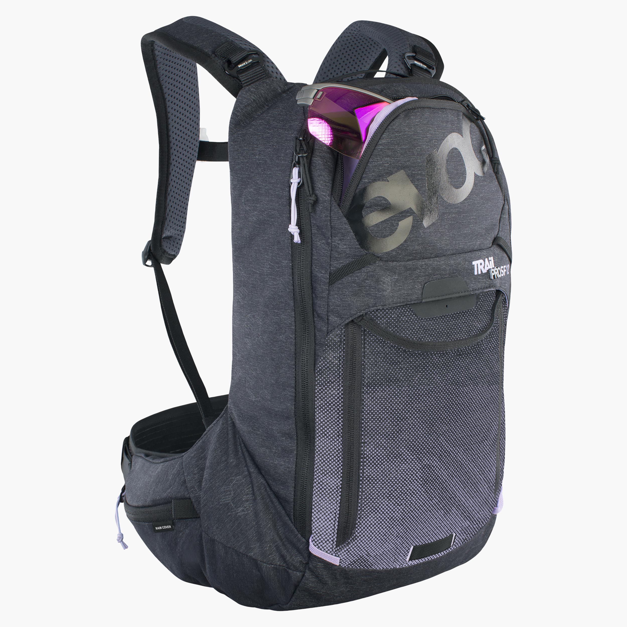 TRAIL PRO SF 12 - Ultraleichter Protektor-Rucksack für Biker:innen mit kurzer Rückenlänge