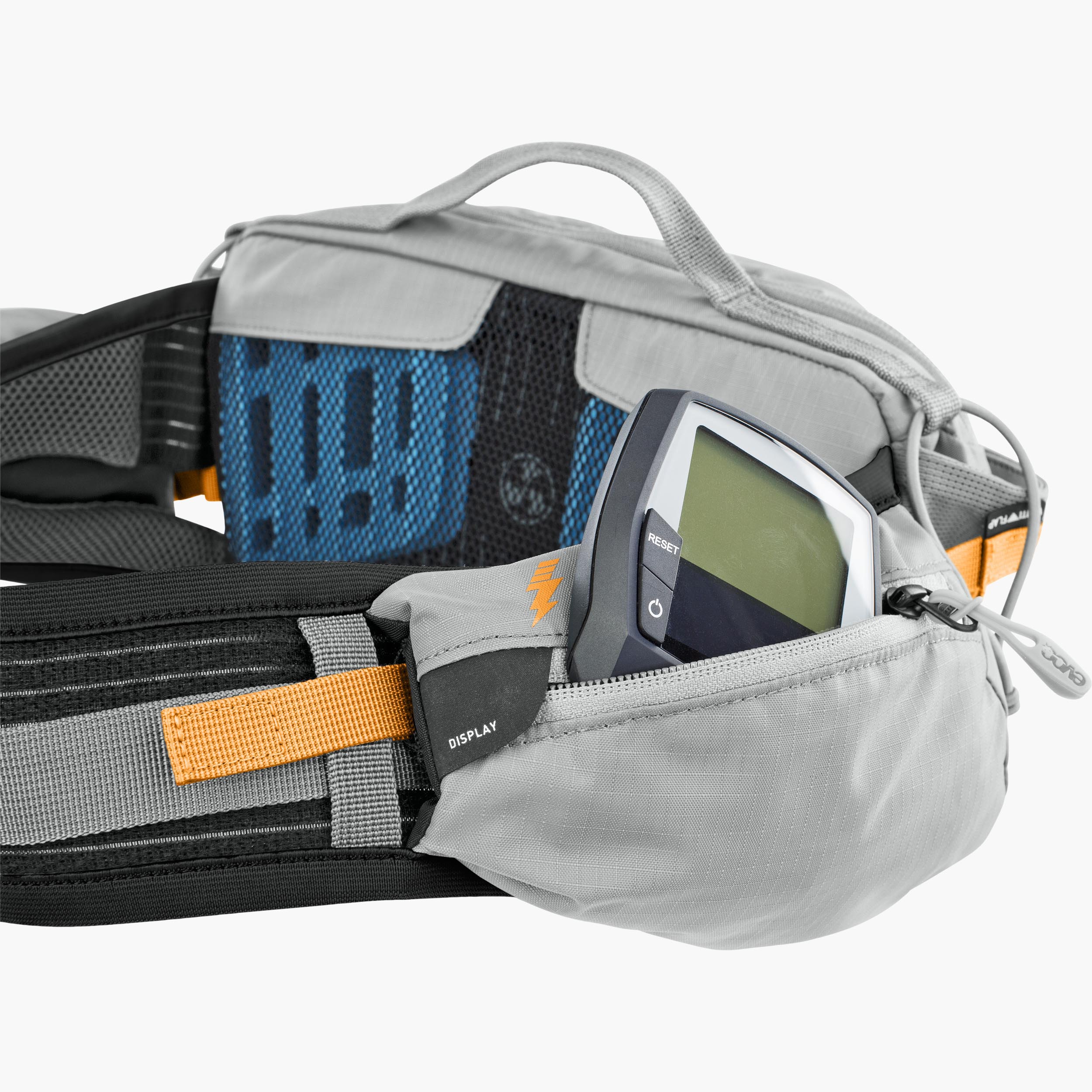 HIP PACK PRO E-RIDE 3 - Ventilated high-tech hip bag specifically designed for E-MTB tours