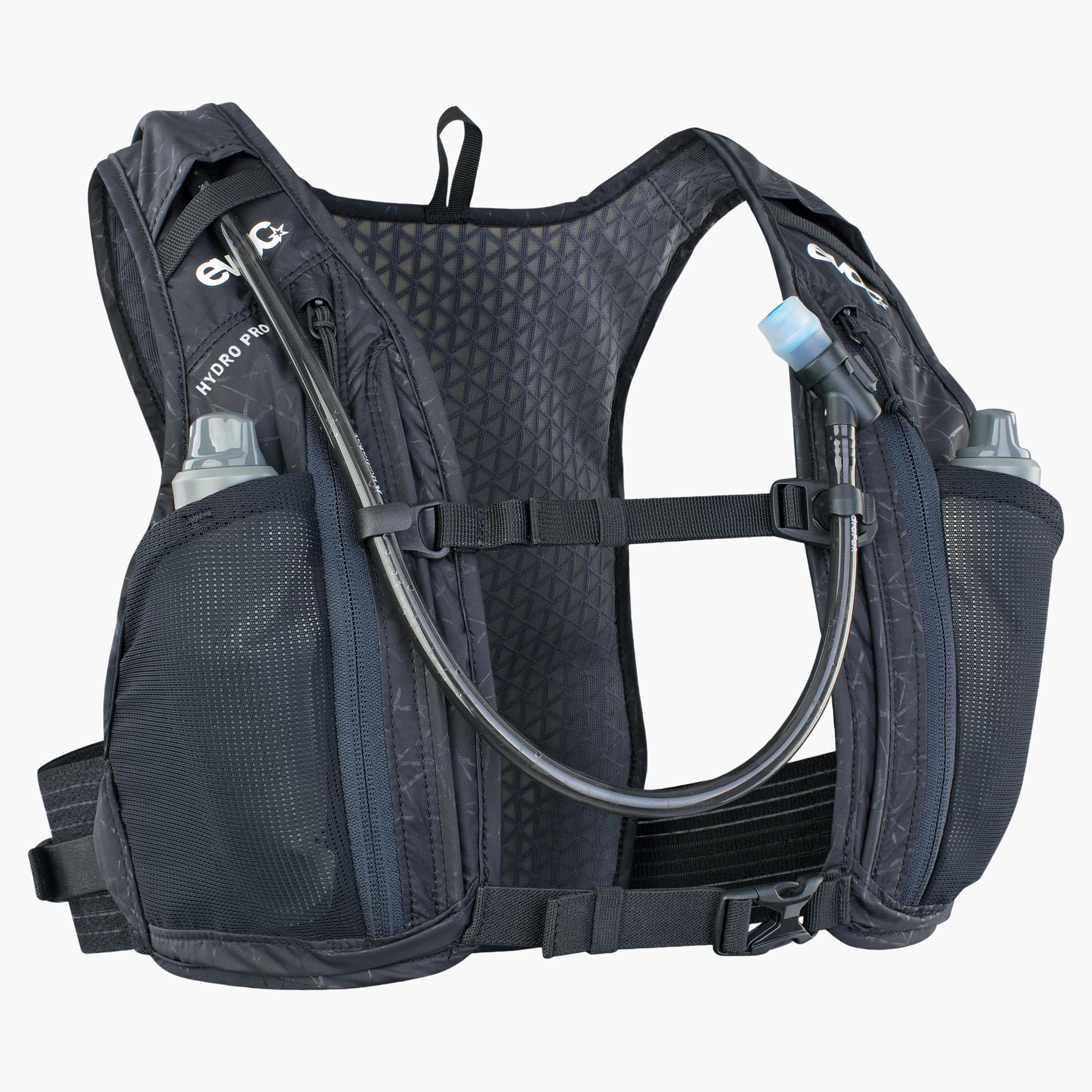 HYDRO PRO 3 + HYDRATION BLADDER 1,5 - Extra-light hydration backpack with provisions pocket including 1,5l hydration bladder