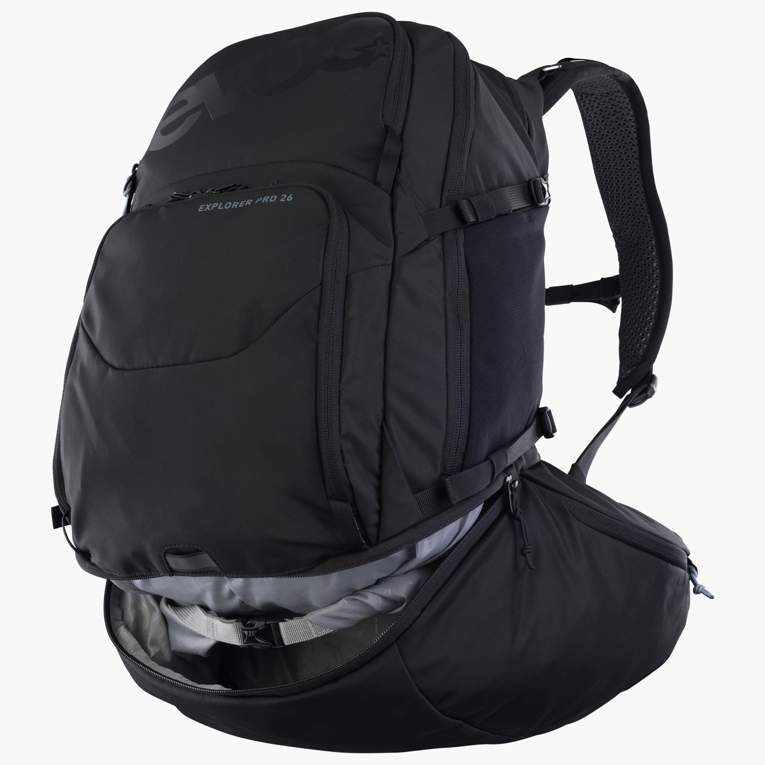 EXPLORER PRO 26 - Fully equipped MTB Transalp backpack with optimal ventilation