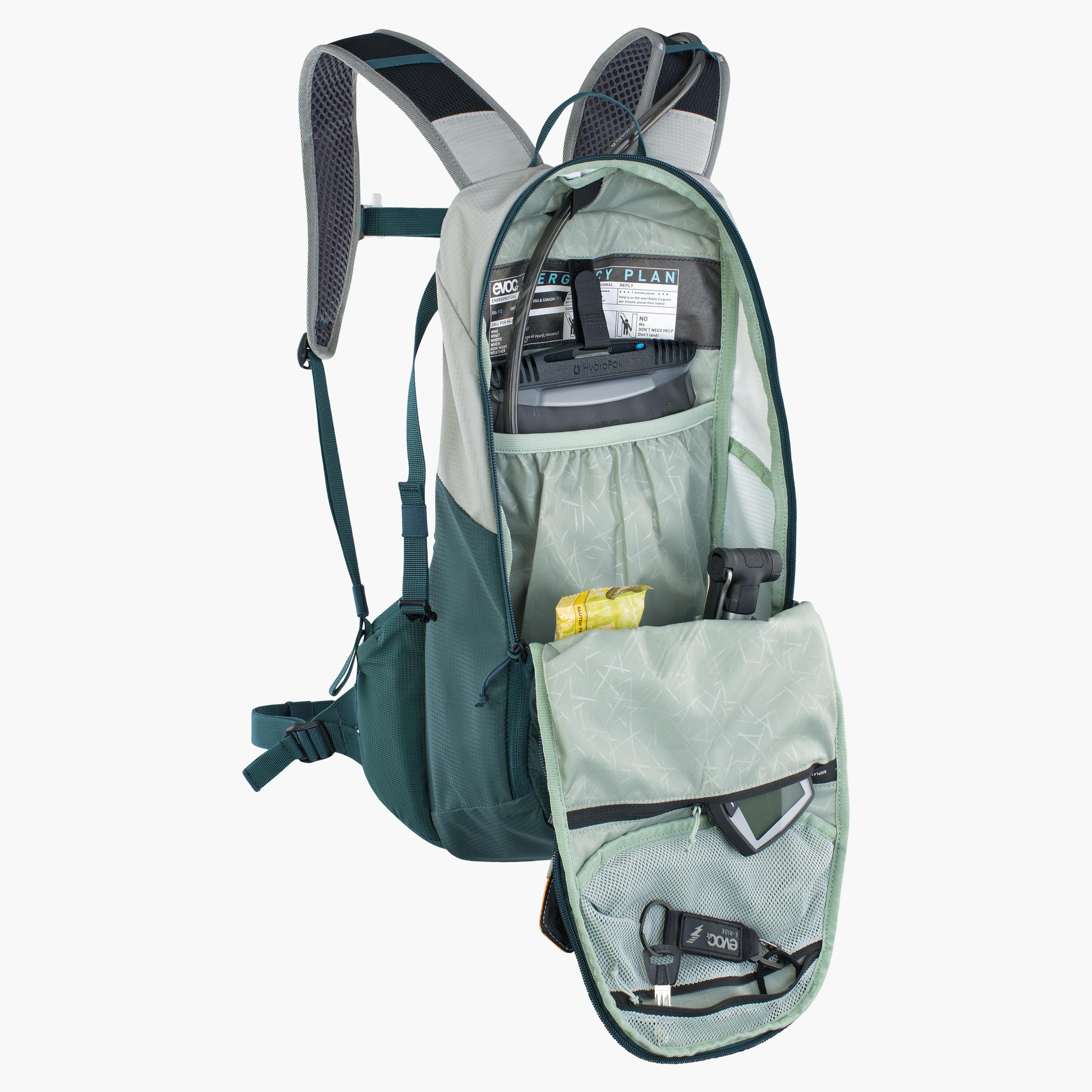 E-RIDE 12 - Ultralight, hardly noticeable E-bike backpack for day trips