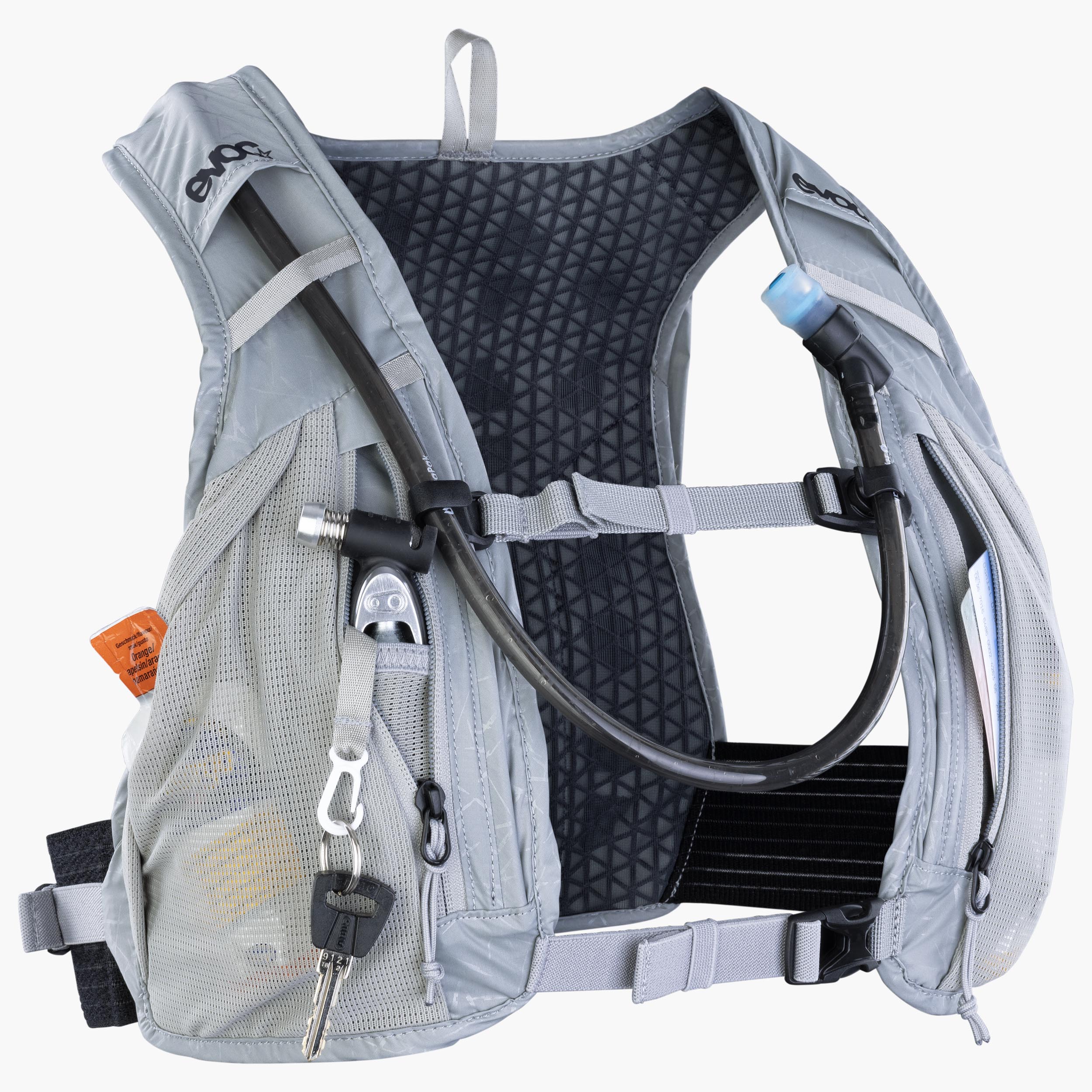 HYDRO PRO 6 + HYDRATION BLADDER 1,5 - Extraleichter Trink-Rucksack mit Verpflegungsfach inkl. 1,5L Trinkblase