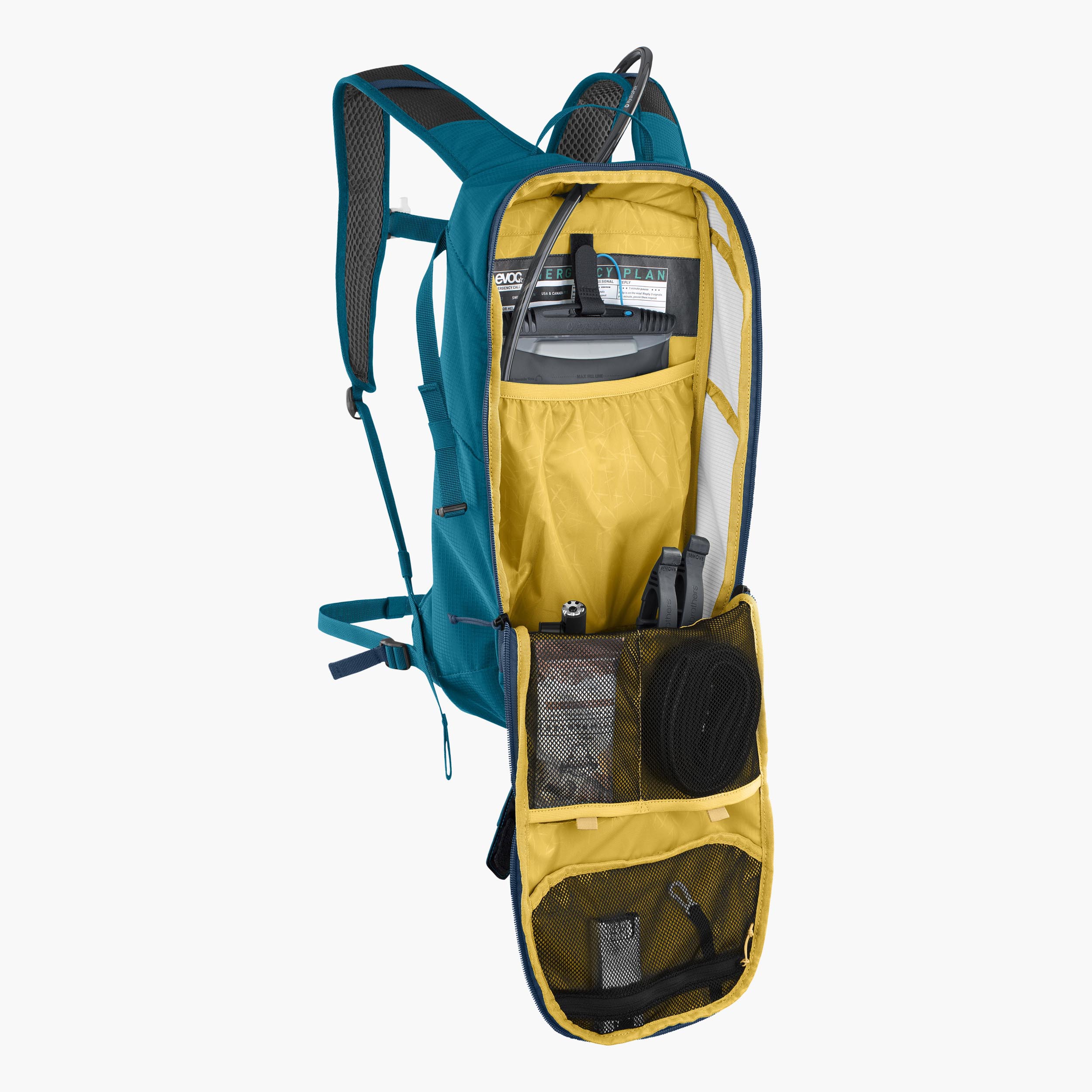 RIDE 8 + HYDRATION BLADDER 2 - Gut belüfteter Allround-Rucksack inklusive Trinkblase