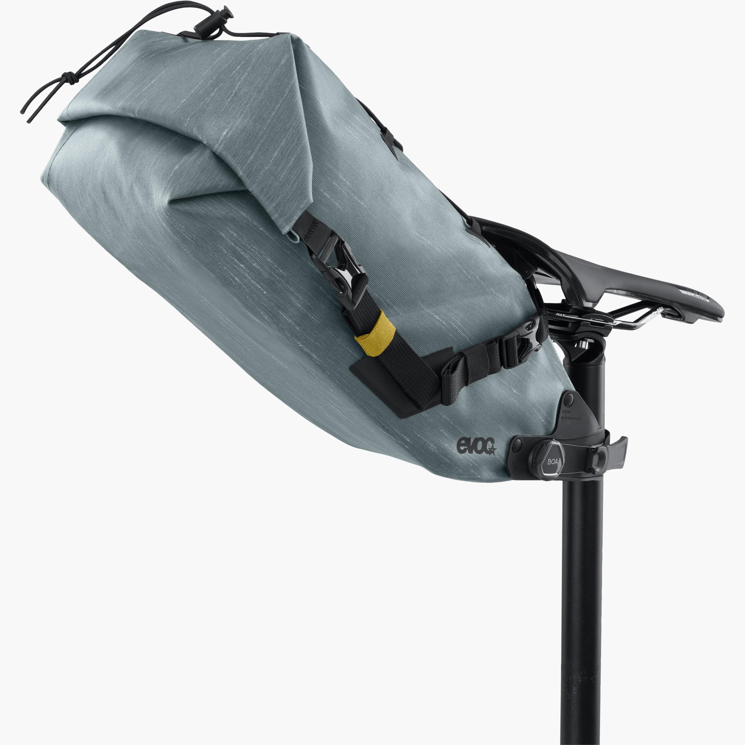 SEAT PACK BOA WP 8 - Fully waterproof saddle bag with adjustable volume